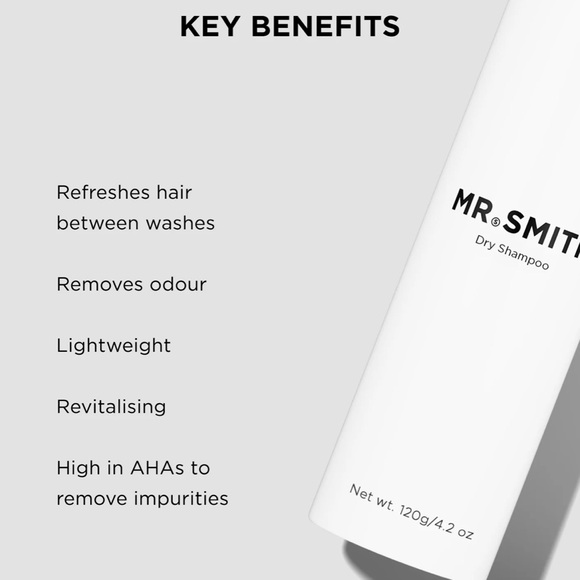 NIB Mr. Smith Dry Shampoo 4.2oz Damaged Box - Picture 3 of 7